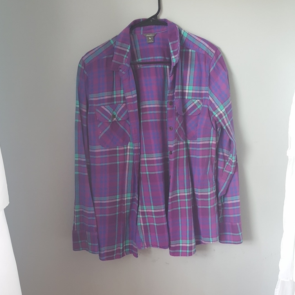 Flannel button up